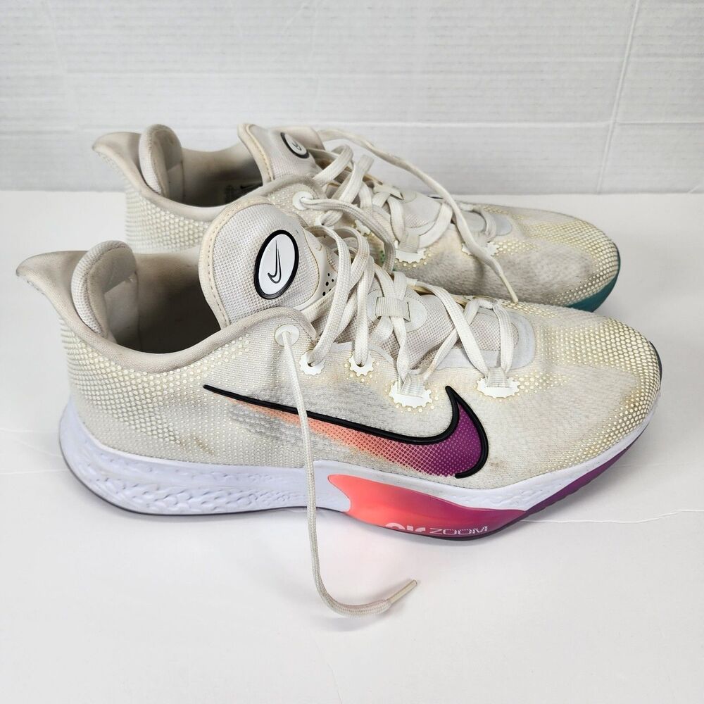 Nike Air Zoom BB NXT CK5707 100 White/Violet-Crimson Shoes Men's Size 13.5